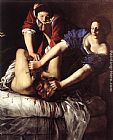 Artemisia Gentileschi Judith Beheading Holofernes painting